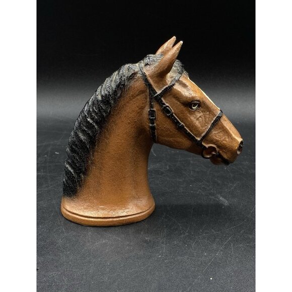 Rubal Other - Rubal New York Horse Head Tan White Painted Cast Metal Bottle Opener Vintage